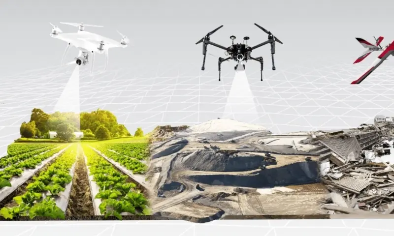 İHA ile haritalama hizmeti