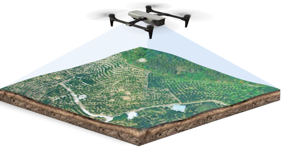 Dronla hassasiyetli tarama 